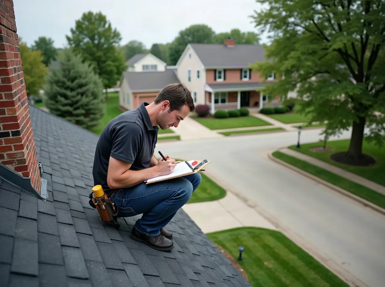 Free Roof Inspection work in the Quad Cities